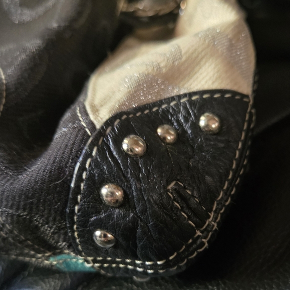 Bebe multi color leather chain bag - Picture 7 of 8